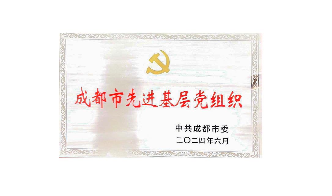 开云官方版网站登录入口药业党支部荣获成都市先进基层党组织